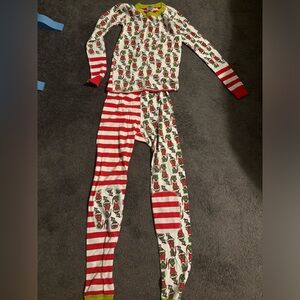 Grinch pajamas size 12